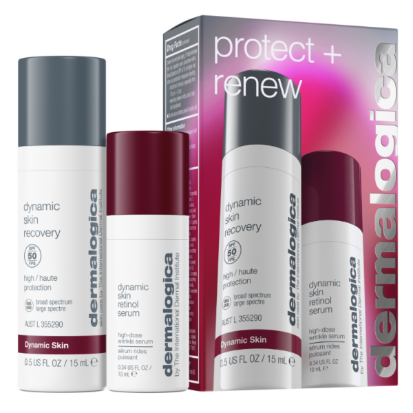 Dermalogica protect & renew set